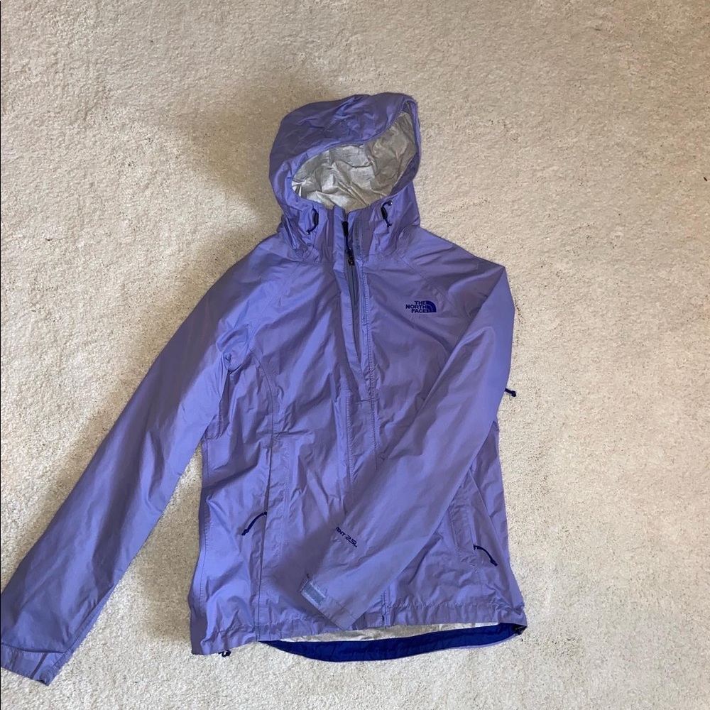 The north face rain jacket